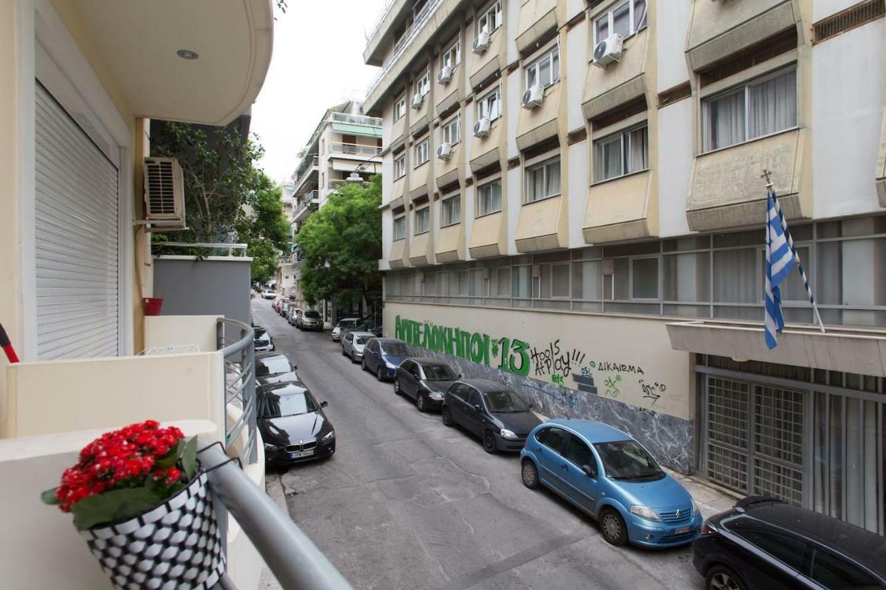 Melina'S Apartment By The Tube Athene Buitenkant foto